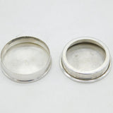 Scottish Sterling Silver Pill Box Antique 1993 Edinburgh John Prince