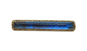 Sterling Silver Morpho Butterfly Wing Bar Brooch Antique c1920 Art Deco
