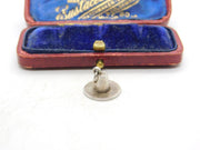 Sterling Silver Conquistador Hat Charm Pendant Vintage c1970