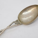 Edwardian Sterling Silver Enamel Rifle Form Teaspoon Antique 1908 Birmingham