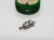 Sterling Silver Lincoln Imp Charm Pendant Vintage c1970