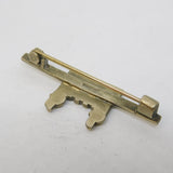 Gold on Sterling Silver Castle Form Brooch Pin Vintage 1996 Birmingham
