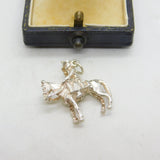 Sterling Silver Trooping the Colour Royal Charm Pendant Vintage c1970