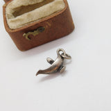 Sterling Silver Oil Lamp Charm Pendant Vintage c1970
