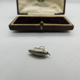 Sterling Silver Venetian Gondola Charm Pendant Vintage c1970