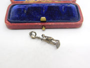 Sterling Silver Singing in the Rain Charm Pendant Vintage c1970