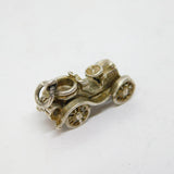 Sterling Silver Opening Motor Car Charm Pendant Vintage c1970