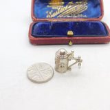Sterling Silver Traditional Beer Tankard Charm Pendant Vintage c1970