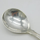 Victorian Sterling Silver Fiddle Pattern Tea Caddy Spoon Antique 1844 London