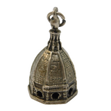 Sterling Silver Classical Building Charm Pendant Vintage c1970