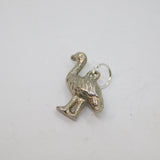 Sterling Silver Emu Bird Charm Pendant Vintage c1970
