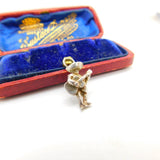 Sterling Silver Mariachi Man Charm Pendant Vintage c1970