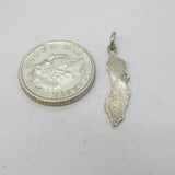 Sterling Silver Curacao Enamel Charm Pendant Vintage c1970s