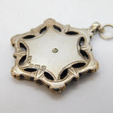 Edwardian Sterling Silver Shooting Fob Medal Antique 1907 Birmingham