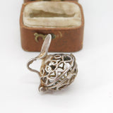 Sterling Silver Wine Jug Charm Pendant Vintage c1970