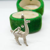 Sterling Silver LLama Charm Pendant Vintage c1970