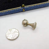 Sterling Silver Wine Goblet Charm Pendant Vintage c1970