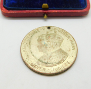 City Of Birmingham King George V Silver Jubilee Commemorative Medal Antique