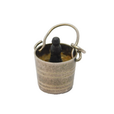 Sterling Silver Champagne Ice Bucket Charm Pendant Vintage c1970s