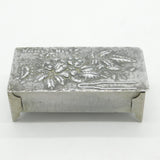 Victorian Tin Plate Novelty 'Where's My Hairpin' Hairpin Box Antique c1880