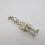 Sterling Silver Royal Guardsman Soldier Charm Pendant Vintage c1970