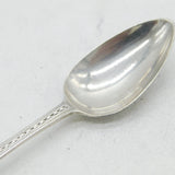 Pierre Naftal Jersey Provincial Sterling Silver Teaspoon Antique c1760s
