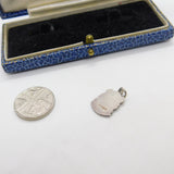 Sterling Silver & Enamel Blackpool Shield Charm Pendant Vintage c1970