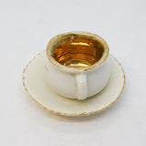 19th Century Miniature China 'After You My Dear' Souvenir Teacup Antique