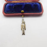 Sterling Silver Royal Guardsman Charm Pendant Vintage c1970