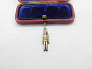 Sterling Silver Royal Guardsman Charm Pendant Vintage c1970