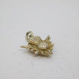 Sterling Silver Thistle Form Charm Pendant Vintage c1970s