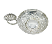Sterling Silver Floral Pattern 'Tastevin' Wine Cup Vintage 1983 Sheffield