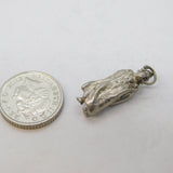 Sterling Silver Religious Apostle Charm Pendant Vintage c1970s