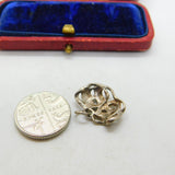 Sterling Silver Theatrical Muse Masks Charm Pendant Vintage c1970
