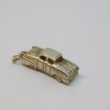 Sterling Silver Saloon Motor Car Charm Pendant Vintage c1970