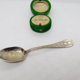 Victorian Silver Plated Worlds Fair Souvenir Teaspoon Antique c1895