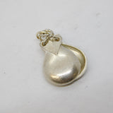 Sterling Silver Spanish Castanets Charm Pendant Vintage c1970