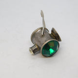 Sterling Silver Ship's Lantern Charm Pendant Vintage c1970s