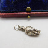 Sterling Silver Fat Controller Charm Pendant Vintage c1970