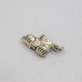Sterling Silver Sneaker Boot Shoe Charm Pendant Vintage c1970s