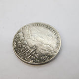 Swiss Sterling Silver Music Festival Vevey Medal Antique 1913 Art Deco