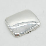 20th Century Sterling Silver Eton College Cigarette Case Antique 1919 Birmingham