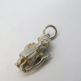 Sterling Silver Wise Druid Charm Pendant Vintage c1970s