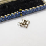 Sterling Silver Pair of Binoculars Charm Pendant Vintage c1970