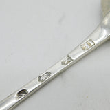 Irish George III Sterling Silver Crested Tablespoon Antique 1782 Dublin