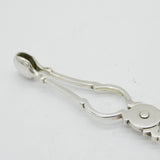 Edwardian Sterling Silver Sugar Nips Antique 1902 Birmingham