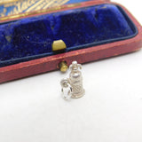 Sterling Silver Soda Siphon Charm Pendant Vintage c1970