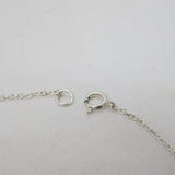 Sterling Silver Spinel Set Chain Bracelet Vintage c2000
