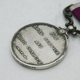 King George V Long Service Medal GNR W.J Edmunds R.G.A Antique
