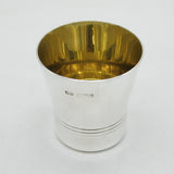 Robert Stewart Sterling Silver Whisky Tot Cup Vintage 1988 Birmingham